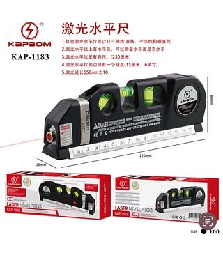 ￼Nível Laser Pro3 Trena Prumo 3 Pontos