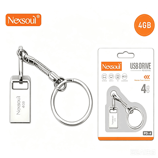 NOVA Mini Pendrive original Chaveiro Metal Usb 4G