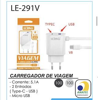 carrecador lelong 5.1a rapito fonte saida com type-c ，cabo IPHONE