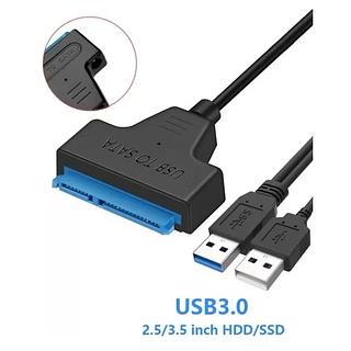 ￼Cabo Adaptador 3IN1 SATA para USB 3.0 – Compatível com HD e SSD 2.5/3.5
