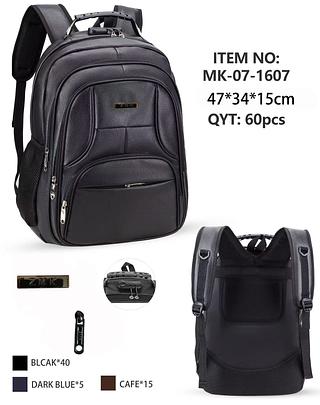 ￼Mochila Masculino Faculdade Com Impermeável Com Cabo de Aço Resistente Grande CHL 7097T