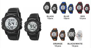 KIT 2 pc RELÓGIO A PROVA DA AGUA(30-50M)