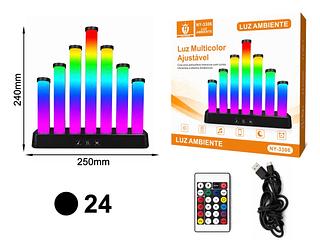 LUZ AMBIENTE Luz Multicolor Ajustavel
