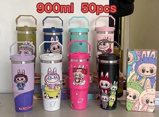 Garrafa Térmica Beer Point 900ml – Tema Infantil LABUBU（caxia50pc✖️28=1400reais）