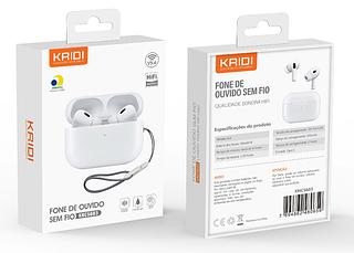 Fone De Ouvido Sem Fio Tws Bluetooth 5.3 Original—KAIDI