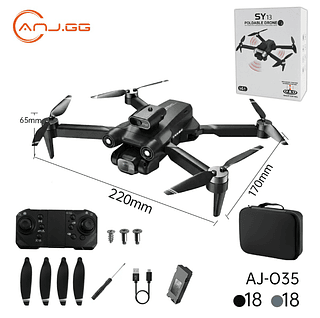Drone 4k câmera angular hd, fpv, alt hold, dobrável, rc quadrotor, helicóp,livre, brinquedos p crianças Com 2bateria