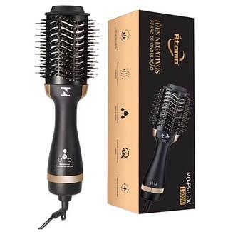 Escova Modeladora e Secadora com ions negativos anti Frizz 1500w-110V