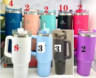 Copo stanley térmico com canudo 1200ml（36pc✖️29reais=1044eais）