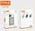 CARREGADOR PORTÁTIL POWER BANK MAGNETICO INDUÇÃO 15W 10.000MAH - AGOLD - BTE-20