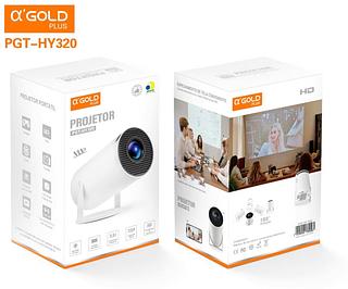 Projetor Smart Wifi Hy320 Full Hd Nativo Suporte 4k Android—AGOLD