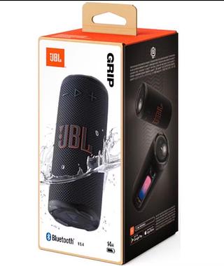 ￼Caixa de som JBL Grip AI Sound Boost Bluetooth 16W 2600mAh