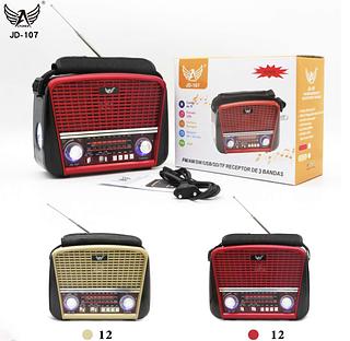 Radio Am/fm/sw Entrada Usb BLUETOOTH—jd-107
