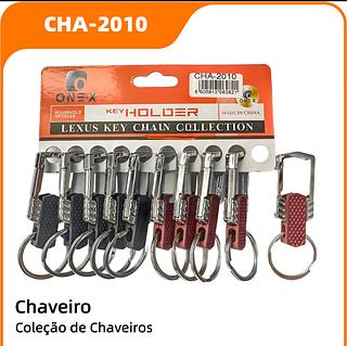 ￼Chaveiro Mosquetão Com Bussola pacote com 10pc