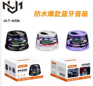 Caixa De Som LED Bluetooth magnético portátil atmosfera colorida RBG mini Speaker à prova d'água