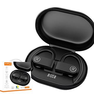 Fone esportivo para correr gancho com borrachinha AGOLD sem fio bluetooth
