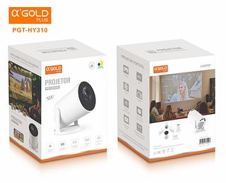 AGOLD Mini Projetor Android Hd Wifi 5g Bluetooth Smart Tv Portatil Qualidade de alta definição