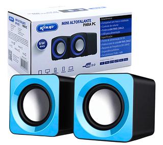 Caixa De Som Pc Notebook Melhor Atacado 6 W Original Usb