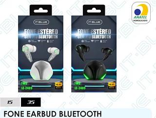 Fone De Ouvido Gamer Bluetooth 5.3 Sem Fio Tws Microfone