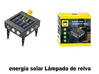 LÂMPADA DE PAREDE INDUÇÃO SOLAR