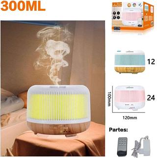 Difusor De Aroma Essencial Aromaterapia Com Controle 300ml