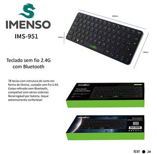 ￼Teclado Bluetooth IMENSO IMS-951