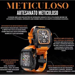 ￼Smartwatch Relógio Militar Hw Zero Robusto Masculino