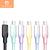 ￼H'maston SJX14 Cabo Carrega Macaron Usb Dados Turbo Celular V8 1Metros