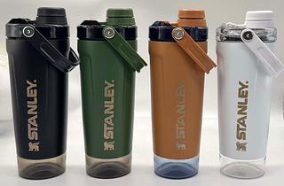 Criativo copo Shaker portátil de grande capacidade 304 aço inoxidável dupla camada copo térmico ao ar livre portátil Mou