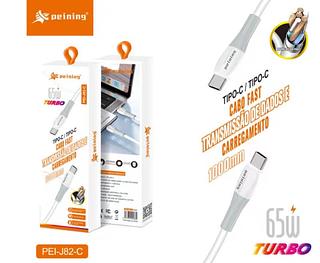 Cabo De Dados Carregamento Rápido Peining 65w typec+typec