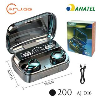 fone qualidade com laclado TWS 5.1COM VISOR Carregar Pordati（caxia100pc✖️12.5=1250reais）