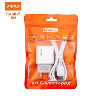 carrecador celula AGOLD 3.1a iphone sacola