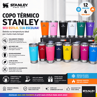 copo 473ml qualidade marca stanley