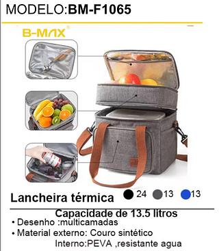 ￼Bolsa Térmica De Duas Camadas De Grande Capacidade Adequada Para Piquenique Tiko—bm-f1065