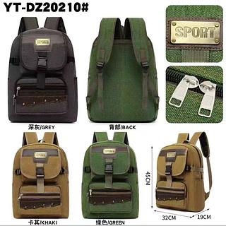 Mochila Bolsa Lona Masculina Grande Reforçada Masculina Feminina Moda Style Qualidade Resistência