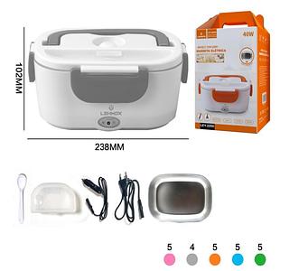 ￼Marmita Elétrica Inox Carro Casa Portátil Bivolt Automática 110v/ 220v - 12V/24V —-Lehmox