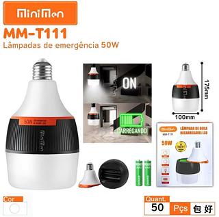 Lâmpada Led De Emergência 50w