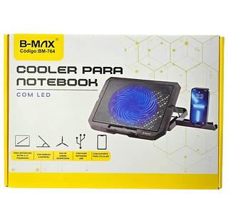 Base Refrigerada Para Notebook C/ Cooler Bm-764 B-max