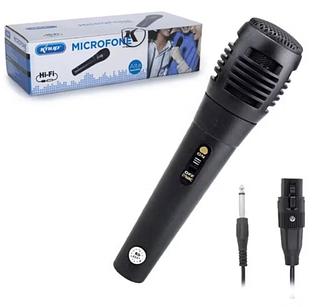 Microfone Dinamico C/ Fio 3mts P10 Karaoke P/ Caixa De Som（le-905）