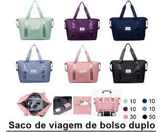 ￼Mala Bolsa de viagem à prova d'água com grande capacidade Dobrável Aumento