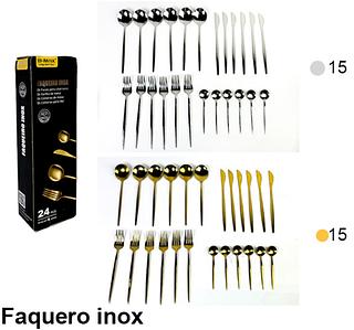 FAQUERO INOX KIT 24PCS qualidade