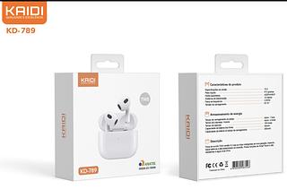 Fone Bluetooth Kaidi Sem fio Tws KD-789