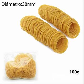 ￼Elástico Silicone 38mm Diâmetro 100g Elásticos Prender Pamonha