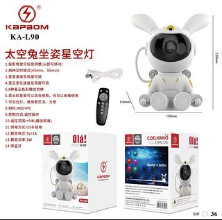 Projetor Night Light Astronauta Galaxy Starry Sky Star Light