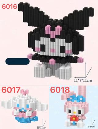MINNIE BLOCOS DE MONTAR COM 485-588PECAS .BLOCOS DE CONSTRUÇÃO