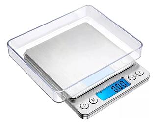 ￼Mini Balança Digital 2kg De Cozinha Alta Precisão 0,1g Até 2000g