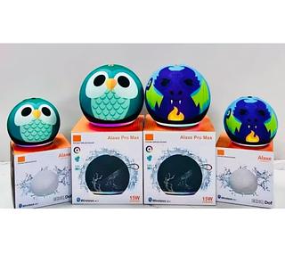 Alaxe Caixa de Som Alta Qualidade Echo Dot 5 Geração Alto Falante Coruja Dragão（Medida87mm✖️98mm）