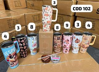 Copo Térmico com Canudo Capivara 1200ml