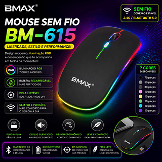 NOVO MOUCE CARRECAVEL SEMFIO BMAX