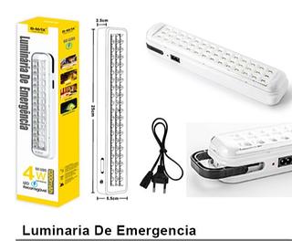 Lâmpada de Led Emergência 42Leds Recarregável—BMAX