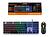 ￼Kit Teclado E Mouse Profissional Gamer Rgb portuquws